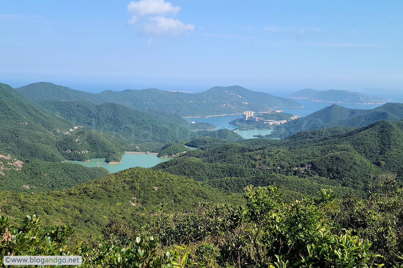 HK Trail 5 - View of Tai Tam Reservoirs